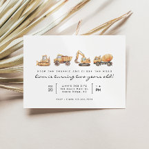 建築トラックモダンミニマル誕生日