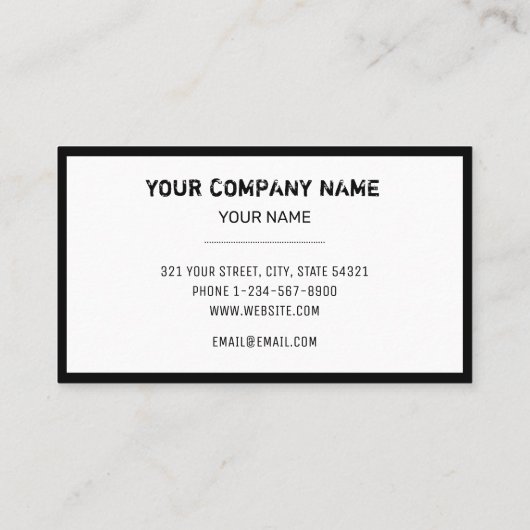 建築トラック名刺 名刺 (裏面)