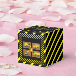 建築トラック子供の誕生日パーティー装飾 フェイバーボックス