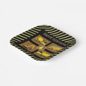 建築トラック子供の誕生日パーティー装飾 ペーパープレート (傾斜あり)