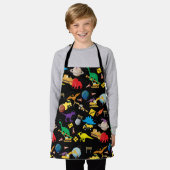 建築トラック宇宙飛行士宇宙 エプロン (着用した状態)