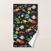 建築トラック宇宙飛行士宇宙 バスタオルセット (ハンドタオル)