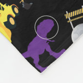 建築トラック宇宙飛行士宇宙 フリースブランケット (角)