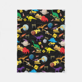 建築トラック宇宙飛行士宇宙 フリースブランケット