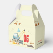 建築トラック少年の誕生日 フェイバーボックス (裏面サイド)