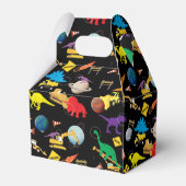 建築トラック恐竜の宇宙誕生日 フェイバーボックス (裏面サイド)