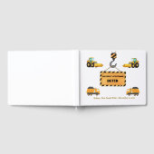 建築トラック誕生日ゲストハウス ゲストブック (全面)