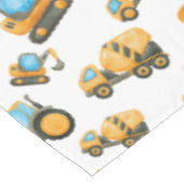 建築トラック誕生日パーティーデコレーション テーブルクロス (アングル)