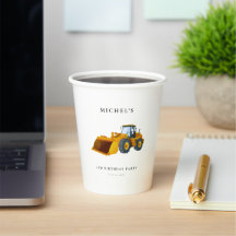 建築トラック誕生日パーティーデコレーション