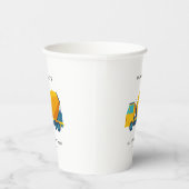 建築トラック誕生日パーティーデコレーション 紙コップ (右)