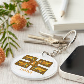 建築トラック誕生日パーティー キーホルダー (正面右)