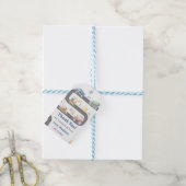 建築トラック誕生日パーティー ギフトタグ (より糸付き)