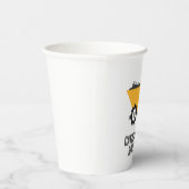 建築トラック誕生日紙カップ 紙コップ (右)