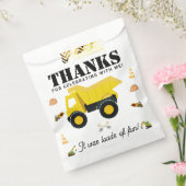 建築トラック誕生日 フェイバーバッグ (封をした状態)