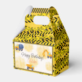 建築トラック誕生日 フェイバーボックス (裏面サイド)