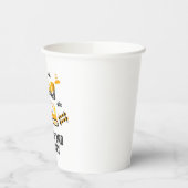 建築トラック誕生日 紙コップ (左)