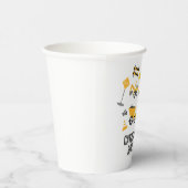 建築トラック誕生日 紙コップ (右)