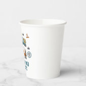 建築トラック誕生日 紙コップ (左)