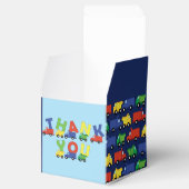 建築トラック赤ちゃんシャワー フェイバーボックス (オープン)