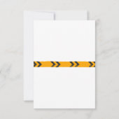 建築トラック車男の子2歳の誕生日 サンキューカード (裏面)