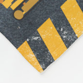 建築トラック重機械少年の名前 フリースブランケット (角)