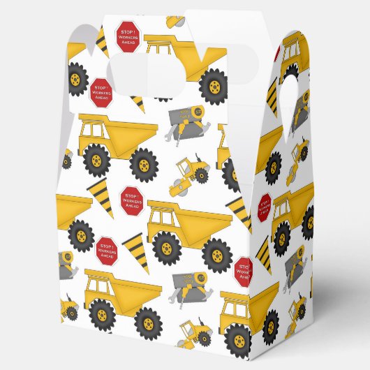 建築トラック、ギフトボックス、切り妻 フェイバーボックス (オープン)