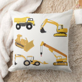 建築トラック クッション (ブランケット)