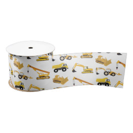 建築トラック サテンリボン