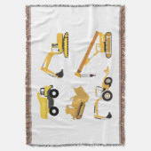 建築トラック スローブランケット (正面縦)