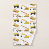 建築トラック バスタオルセット (ハンドタオル)