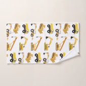 建築トラック バスタオルセット (ハンドタオル)