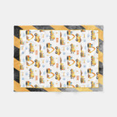 建築トラック&ビークルフリースブランケット フリースブランケット (正面(横))