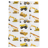 建築トラック ミディアムペーパーバッグ (裏面)