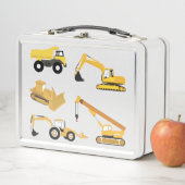 建築トラック メタルランチボックス (インサイチュ)