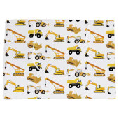 建築トラック ラージペーパーバッグ (正面)