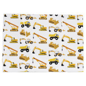 建築トラック ラージペーパーバッグ (裏面)