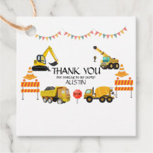 建築トラック |子供の誕生日パーティー