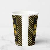 建築トラック |子供の誕生日パーティー 紙コップ (右)