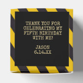 建築トラック |男の子の誕生日会感謝してい フェイバーボックス (上部)