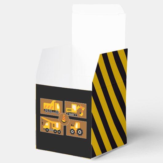 建築トラック |男の子の誕生日会感謝してい フェイバーボックス (オープン)