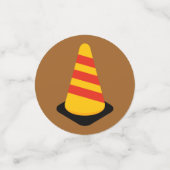 建築トラック |誕生日パーティーデコール コンフェッティ (スモール正面)