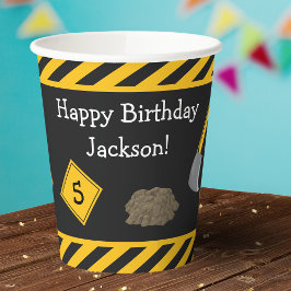 建築ハッピーバースデーとAge Boy 紙コップ