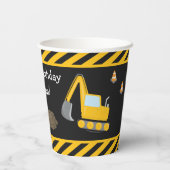 建築ハッピーバースデーとAge Boy 紙コップ (裏面)