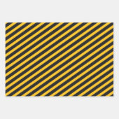 建築ハッピーバースデー、少年の年齢パターン ラッピングペーパーシート (正面2)