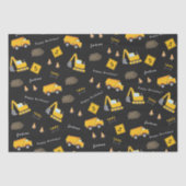 建築ハッピーバースデー、少年の年齢パターン 薄葉紙 (正面)