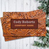 建築ハンディマンカウボーイカントリーウェスタン 名刺