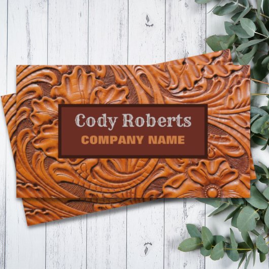 建築ハンディマンカウボーイカントリーウェスタン 名刺