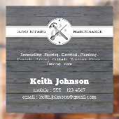 建築ハンデ素朴ィマングレーウッドカー ウィンドウサイン (シート2)