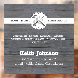 建築ハンデ素朴ィマングレーウッドカー ウィンドウサイン