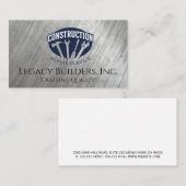 建築ハンドツール | ビルドの修復 名刺 (正面/裏面)